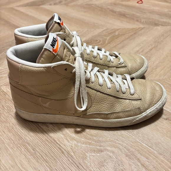 Nike Blazer PRM Mid Linen Summit White - Picture 3 of 8